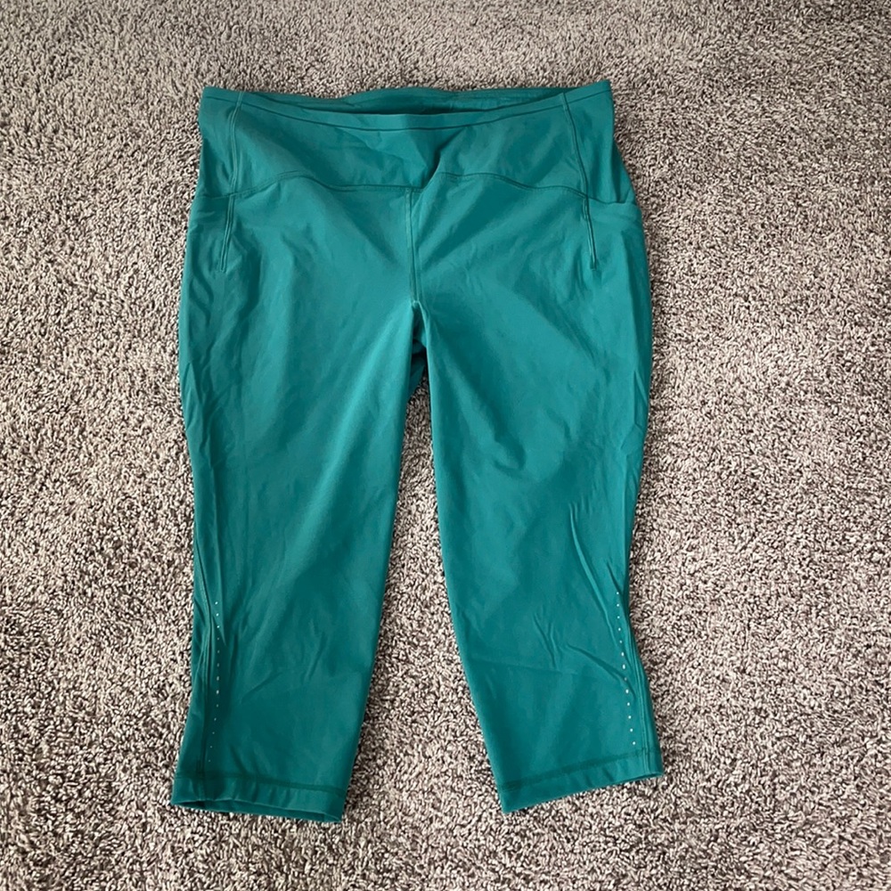 Lululemon Fast and Free Reflective High-Rise Crop